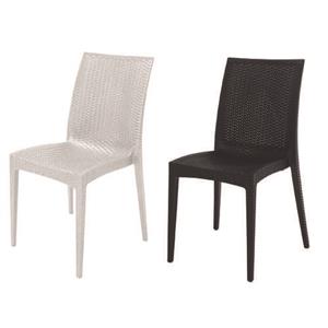 SEDIE RATTAN BISTROT ANTRACITE
